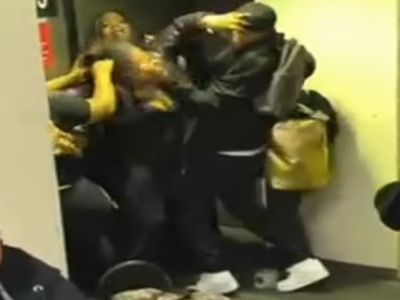 Brawl erupts between Spirit Airlines agents and passengers over denied luggage