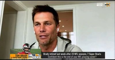 Tom Brady refuses to completely rule out NFL return despite emotional retirement