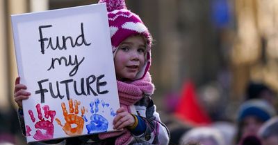 'There's nothing selfish about striking for deep, profound change. It shows who cares'