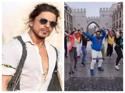 Fans in Germany dance to 'Jhoome Jo Pathaan'; Shah Rukh Khan REACTS - WATCH video