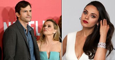 Mila Kunis calls out Ashton Kutcher for 'awkward' Reese Witherspoon snaps
