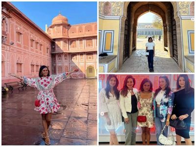 Mindy Kaling tours Jodhpur and meets Bollywood Wives; fans ask 'on holiday or scouting' for movie with Priyanka Chopra