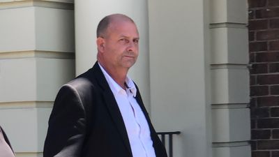 Jury shown CCTV of street fight in trial of police officer Todd Apted, charged with assault