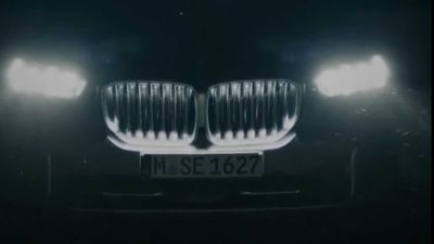 2024 BMW X5 Teased With Illuminated Grille