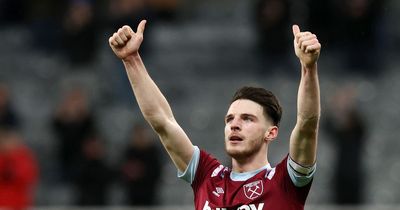 Arsenal, Chelsea and Man United must break record transfer for Declan Rice as £100m bid revealed