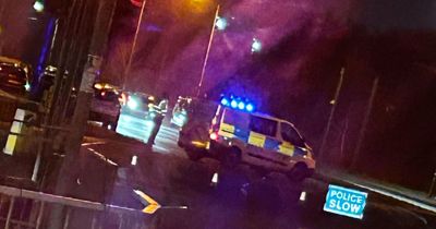 Man dies in horror Glasgow crash after being knocked down while walking dog