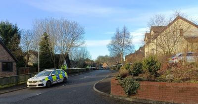 Police lock down quiet Scots street in area where Kaitlyn Easson went missing overnight