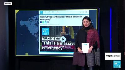 Old unrelated images shared as footage from Turkey, Syria earthquake