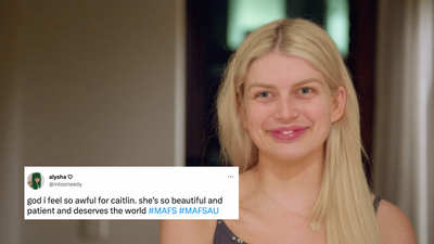 The Internet Will Literally Riot If MAFS’ Producers Don’t Send Sweet Angel Caitlin Another Groom