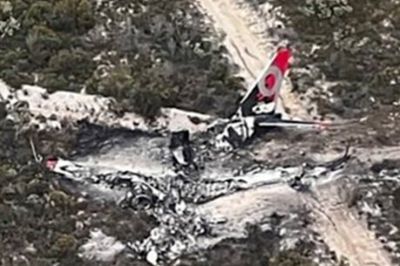 Plane crash ‘miracle’: Two pilots escape with minor injuries as Boeing 737 firefighting jet crashes in Australia