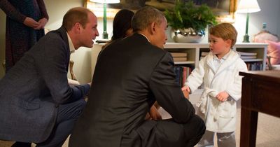 Prince George's special gift from President Obama - and 'slap in the face'