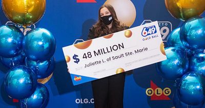 Woman, 18, scoops $48million after buying her very first lottery ticket