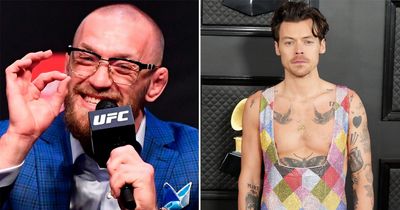 Conor McGregor trolls Harry Styles over singer's bold outfit at Grammy Awards