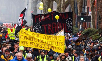 Third day of strikes and protests held in France over Macron pension plan