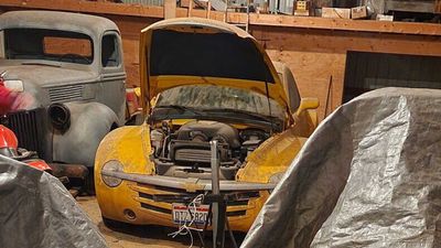 2005 Chevrolet SSR Barn Find With 950 Miles Has Never Seen A Car Wash