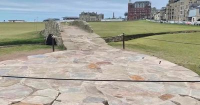 St Andrews Old Course bridge renovation to be removed after furious “DIY patio” anger