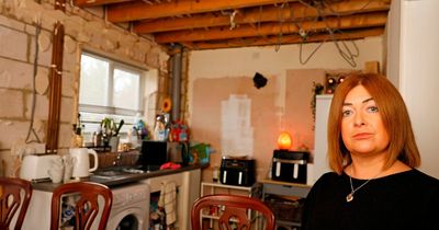 Woman who spent £50k on renovation left with 'ripped-out' kitchen and exposed wires