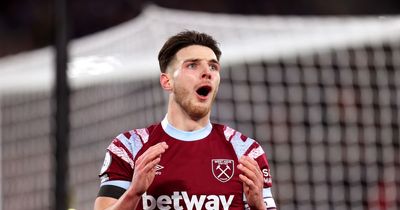 Declan Rice completes first step for record Arsenal deal as social media clip goes viral