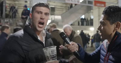 "F*****g embarrassment!" England rugby fan turns on Twickenham crowd after Scotland defeat