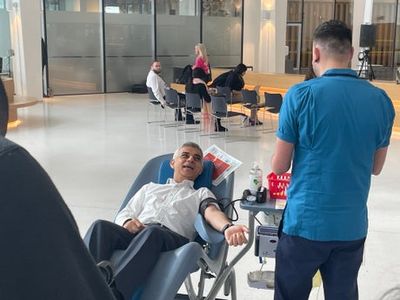 ‘There are myths that need busting’: Sadiq Khan urges minority ethnic Londoners to donate blood