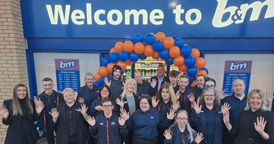 Enormous Scots B&M with garden centre opens its doors in Ayrshire town