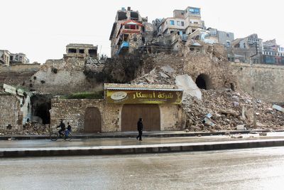 Aleppo's war-scarred citadel damaged in earthquake