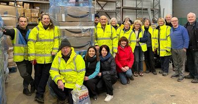 Perthshire aid volunteers send out their 1000th pallet to Ukraine