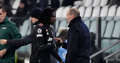 Juventus boss makes Moise Kean 'leaving out' admission as Everton transfer nears