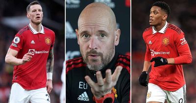 Erik ten Hag highlights Anthony Martial "pity" as he makes Wout Weghorst comparison