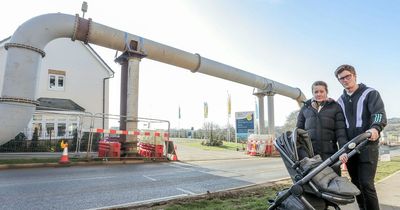 Residents living next to 'poo pipe' say they're woken by human waste being flushed away