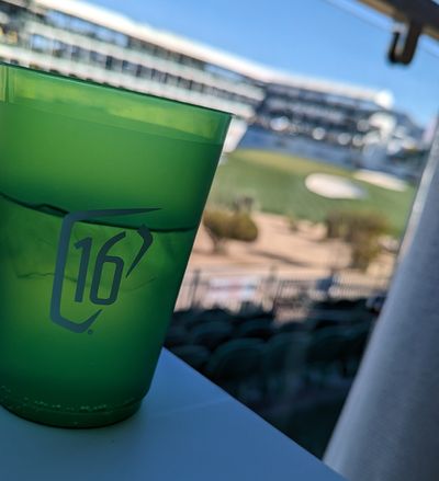 No more aluminum bottles on the 16th hole for 2023 WM Phoenix Open, but fans will now get a cool commemorative cup