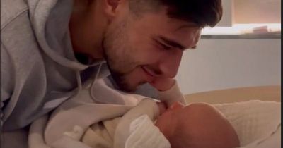 Molly-Mae shares adorable clip of Tommy Fury doting on Bambi as she teases birth video