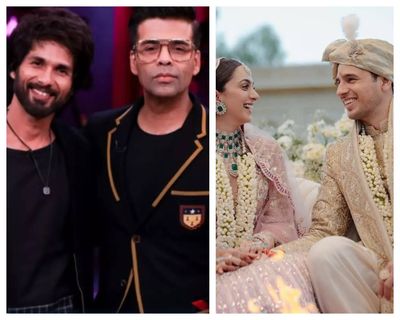 As promised, Karan Johar and Shahid Kapoor perform at Sidharth Malhotra and Kiara Advani's sangeet ceremony - Deets inside