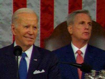 Kevin McCarthy shushes ‘classless’ Republican lawmakers for interrupting Biden tribute to fentanyl victim