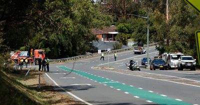 Crash Investigation Unit brought in to probe scene after road worker was hit by car