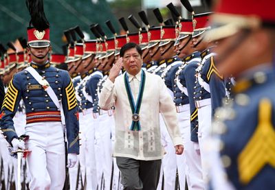 Philippine President Marcos Jr visits Japan as security in focus