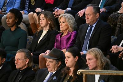 'Smooch of the Union': US first lady steals show with wayward kiss