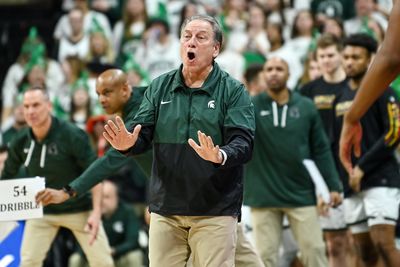 Tom Izzo speaks to media following Michigan State basketball’s home win over Maryland