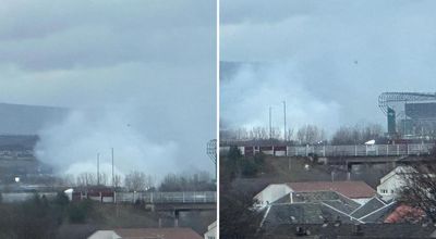 'Heavy smoke' in Glasgow as 999 crews battle fire at recycling centre