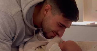 Molly-Mae Hague shares sweet video of Tommy Fury doting on daughter Bambi as she 'returns to work' following 'nerves'