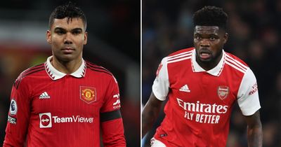 Arsenal and Man Utd told £120million upgrade is better than BOTH Thomas Partey and Casemiro