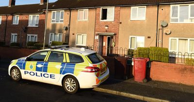 Man arrested after firefighters tackle flat blaze