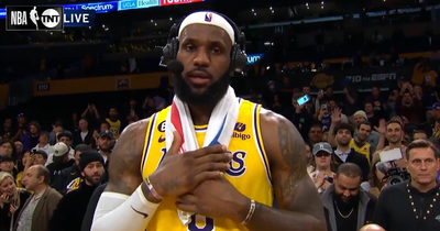 Emotional LeBron James offers verdict on GOAT status as he reflects on making NBA history