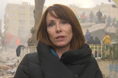 Kay Burley in quake-hit Turkey: ‘The window is closing for good news but there’s still hope’