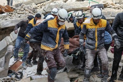 Syria's White Helmets: war responders leading quake rescue