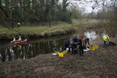 Partner of Nicola Bulley visits spot where police believe she fell into river