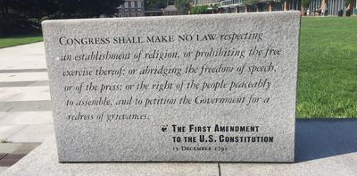 What the First Amendment really says – 4 basic principles of free speech in the US