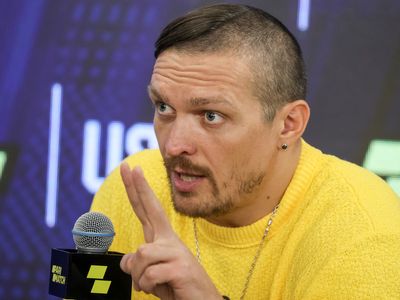 Olympics-Russians will win 'medals of blood' if allowed to compete, says Ukraine's Usyk
