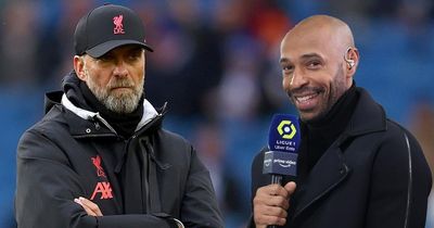 Liverpool's midfield cause Jurgen Klopp headache after Thierry Henry's "scary" observation