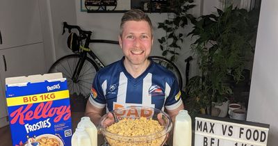 Man crowned unofficial Frosties-eating champion after gobbling 1kg in just six minutes